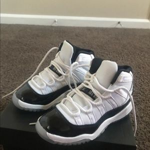 Jordan concord 11’s.